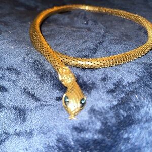 Gold Snake Necklace and or belt